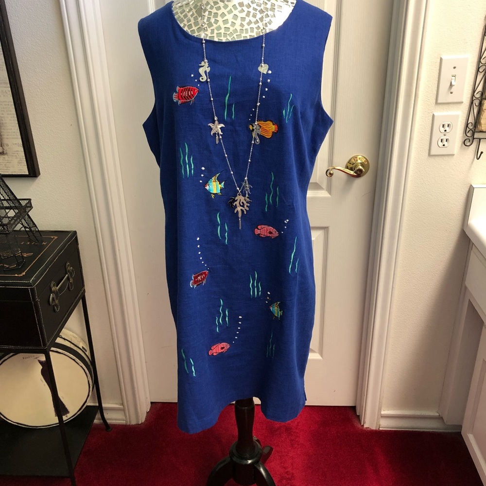 Ultra Dress New York Beach Theme Dress 🏖 😍 🐟